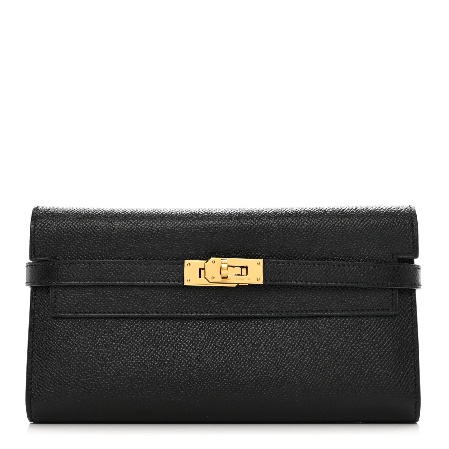 Epsom Kelly Longue Wallet Black