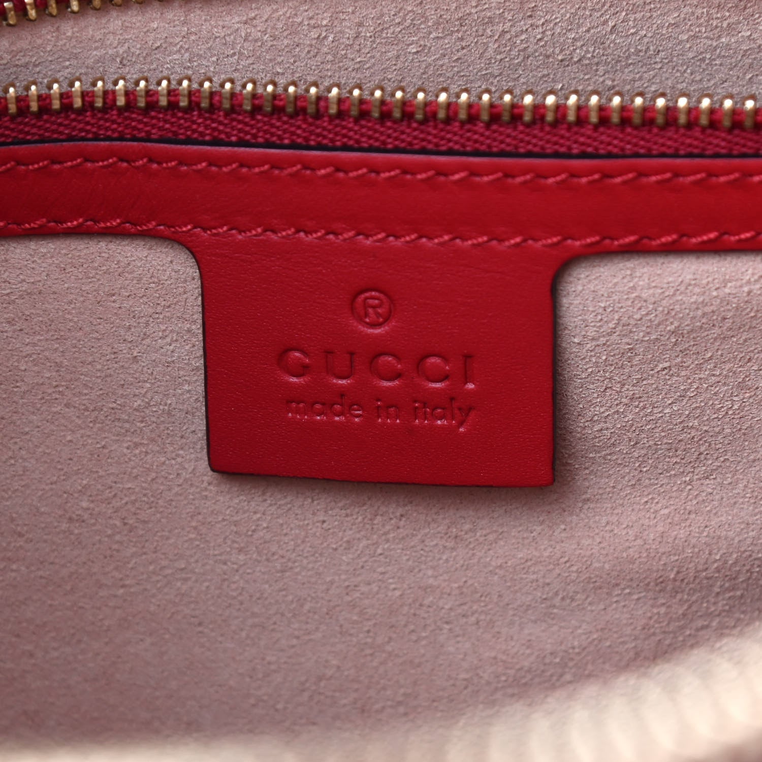 Gucci GG Supreme Monogram Blooms Medium Boston Beige Blue Navy Hibiscus Red 5 of 8