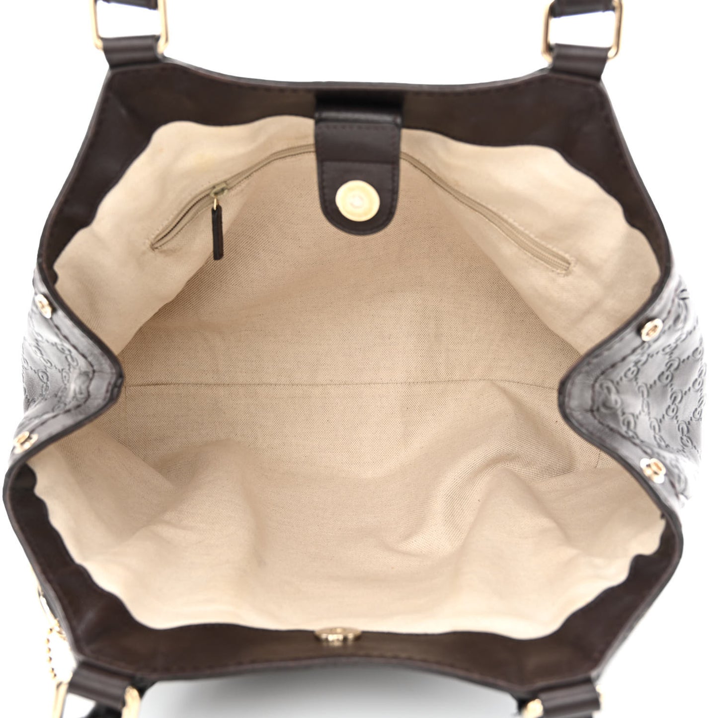 Guccissima Medium Sukey Tote Brown