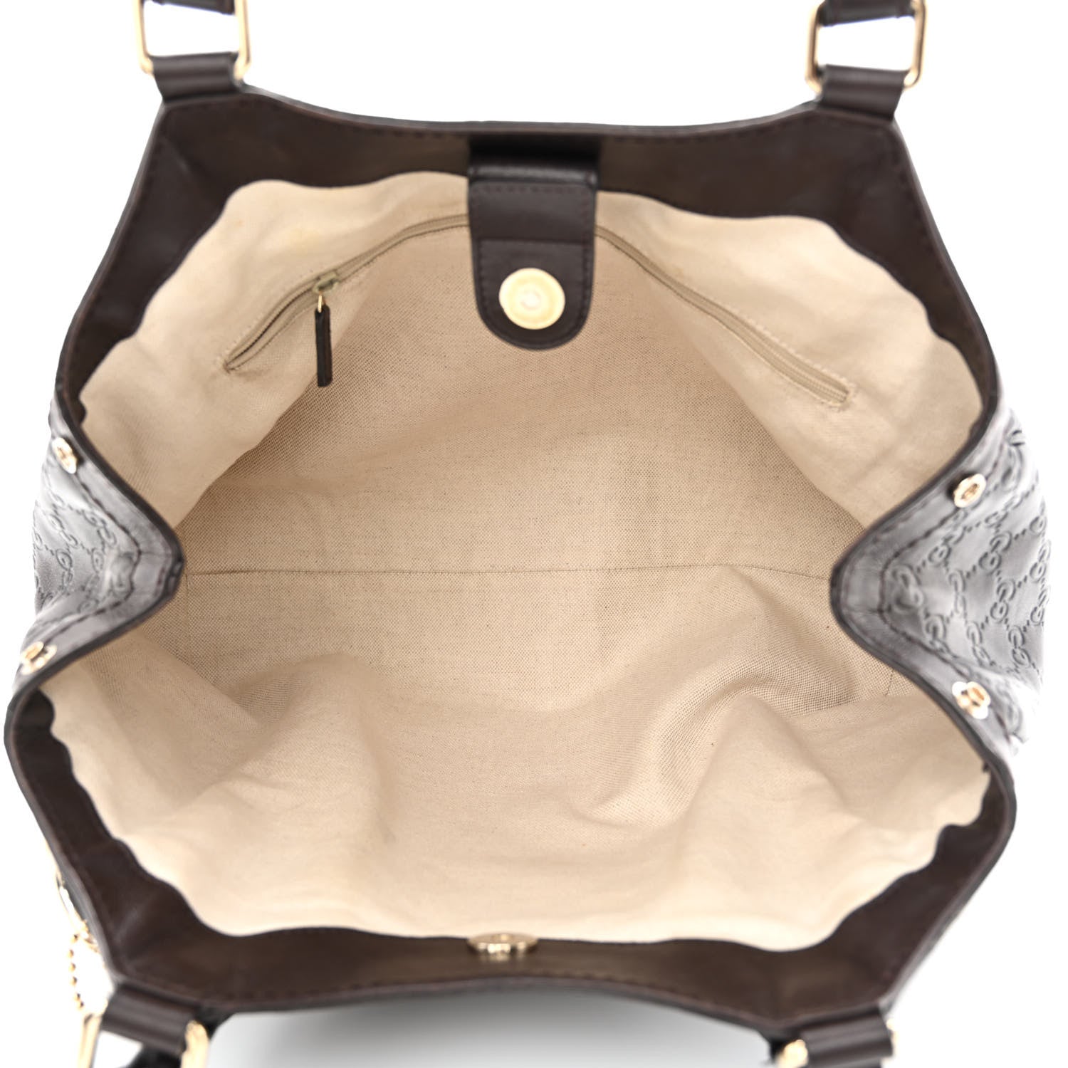 Gucci Guccissima Medium Sukey Tote Brown 5 of 16