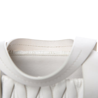 Miu Miu Nappa Matelasse Wicker Basket Bag White Miele 13 of 16