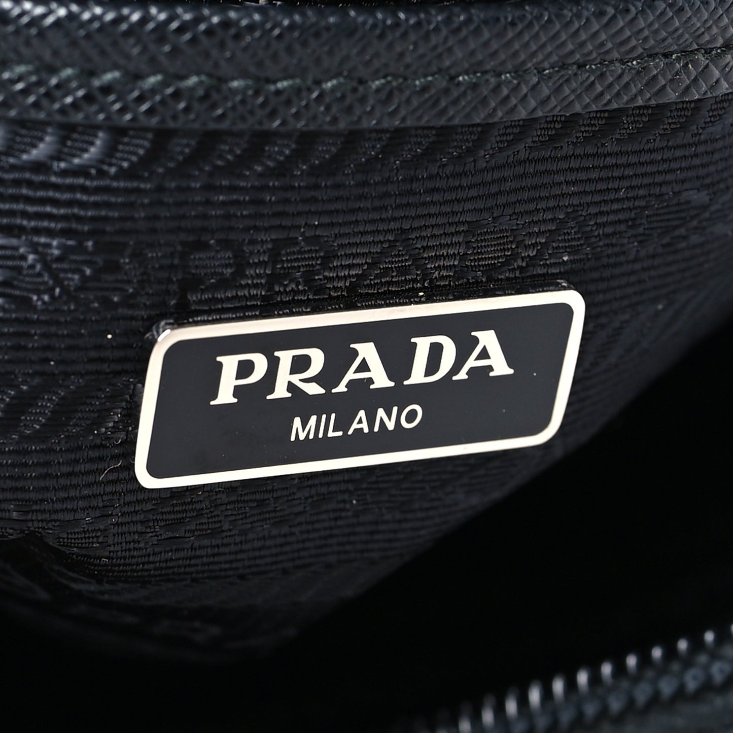 Re-Nylon Saffiano Mini Re-Edition 2005 Camera Bag Black