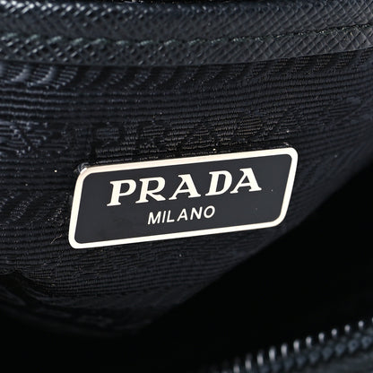 Prada Re-Nylon Saffiano Mini Re-Edition 2005 Camera Bag Black 6 of 8