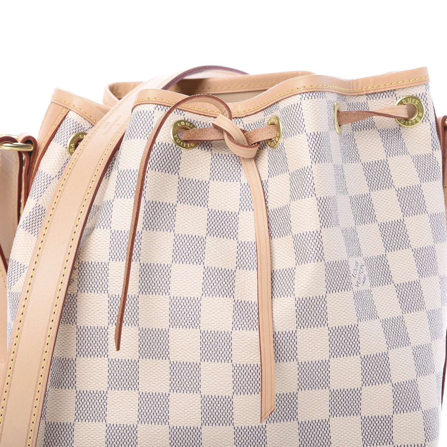 Louis Vuitton Damier Azur Noe BB 8 of 11