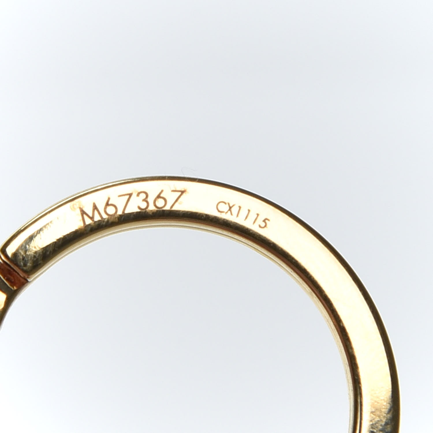 Louis Vuitton Monogram Illustre Multi V Bag Charm Key Ring 5 of 5