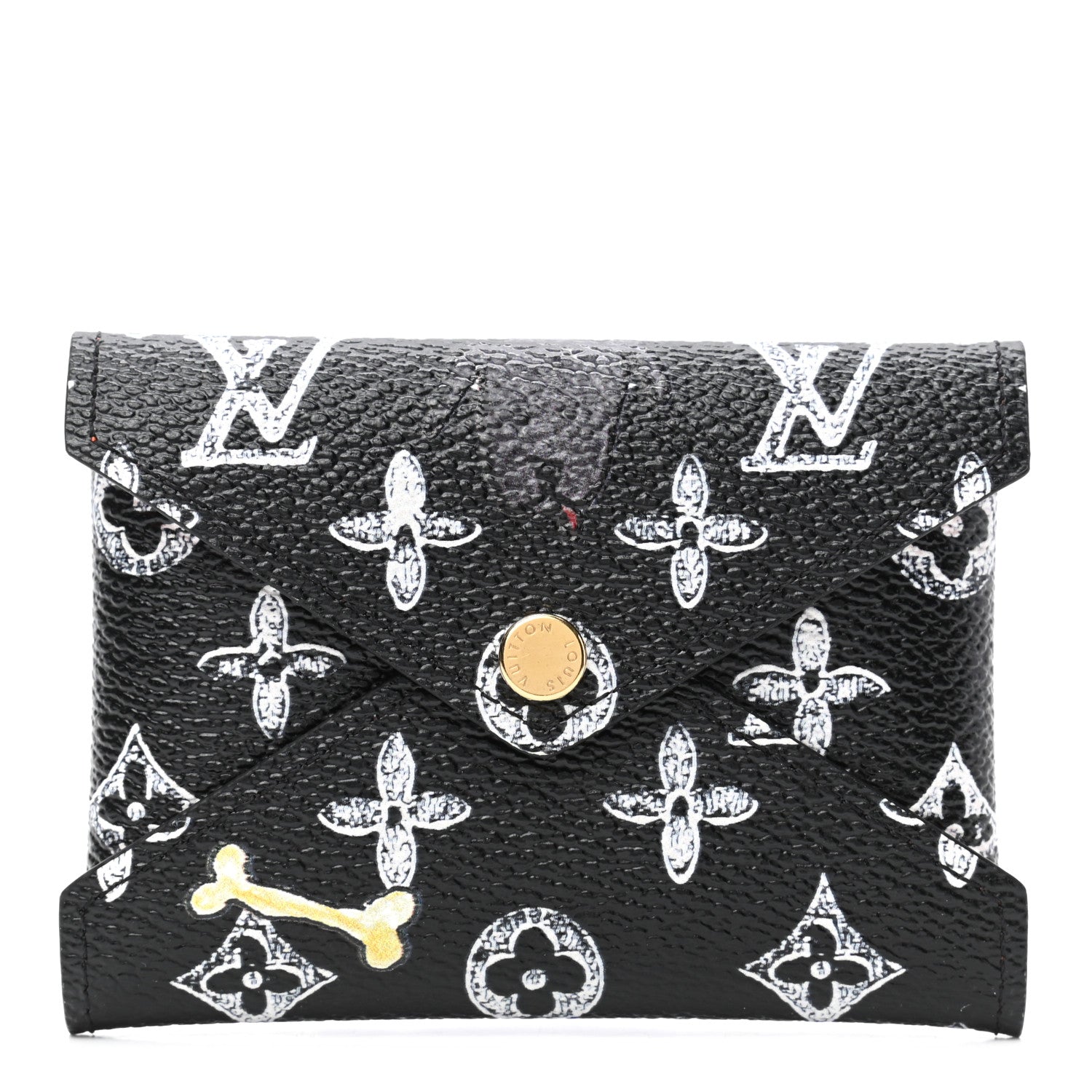 Louis Vuitton Catogram Small Kirigami Pochette Insert Black White 1 of 7