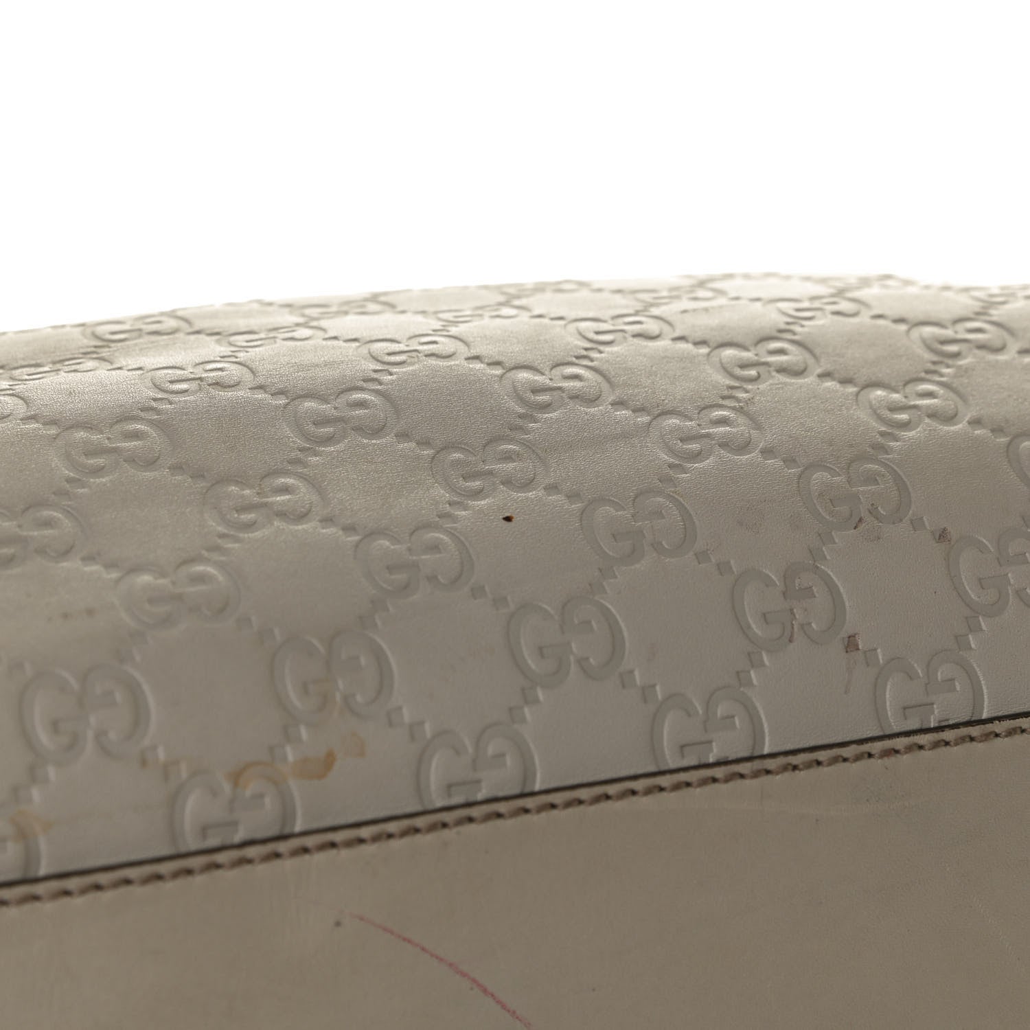 Gucci Guccissima Piston Tote Off White 15 of 15