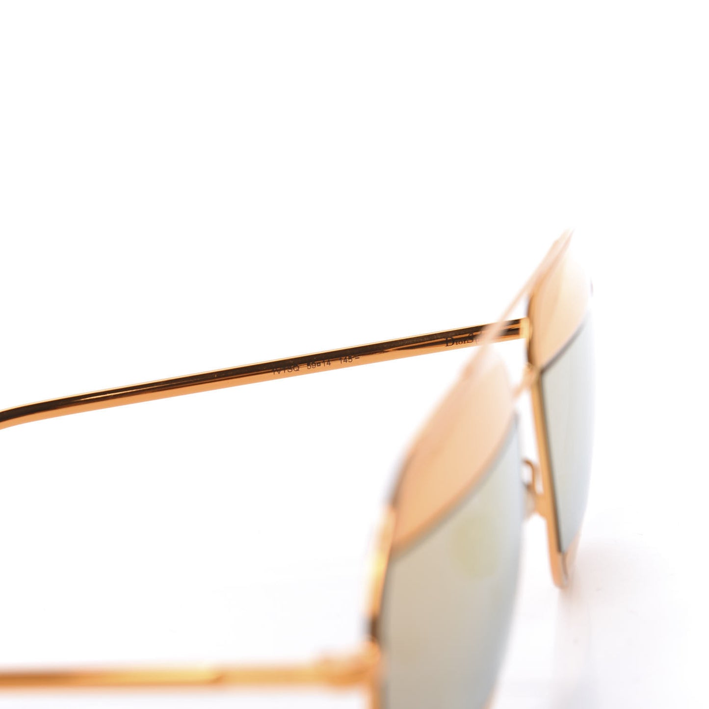 Split 1 Aviator Sunglasses Gold