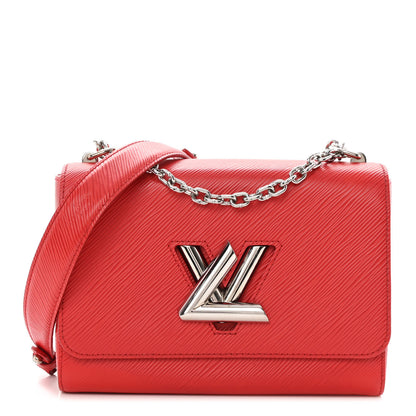 Louis Vuitton Epi Twist Shoulder Bag MM Coquelicot 1 of 19