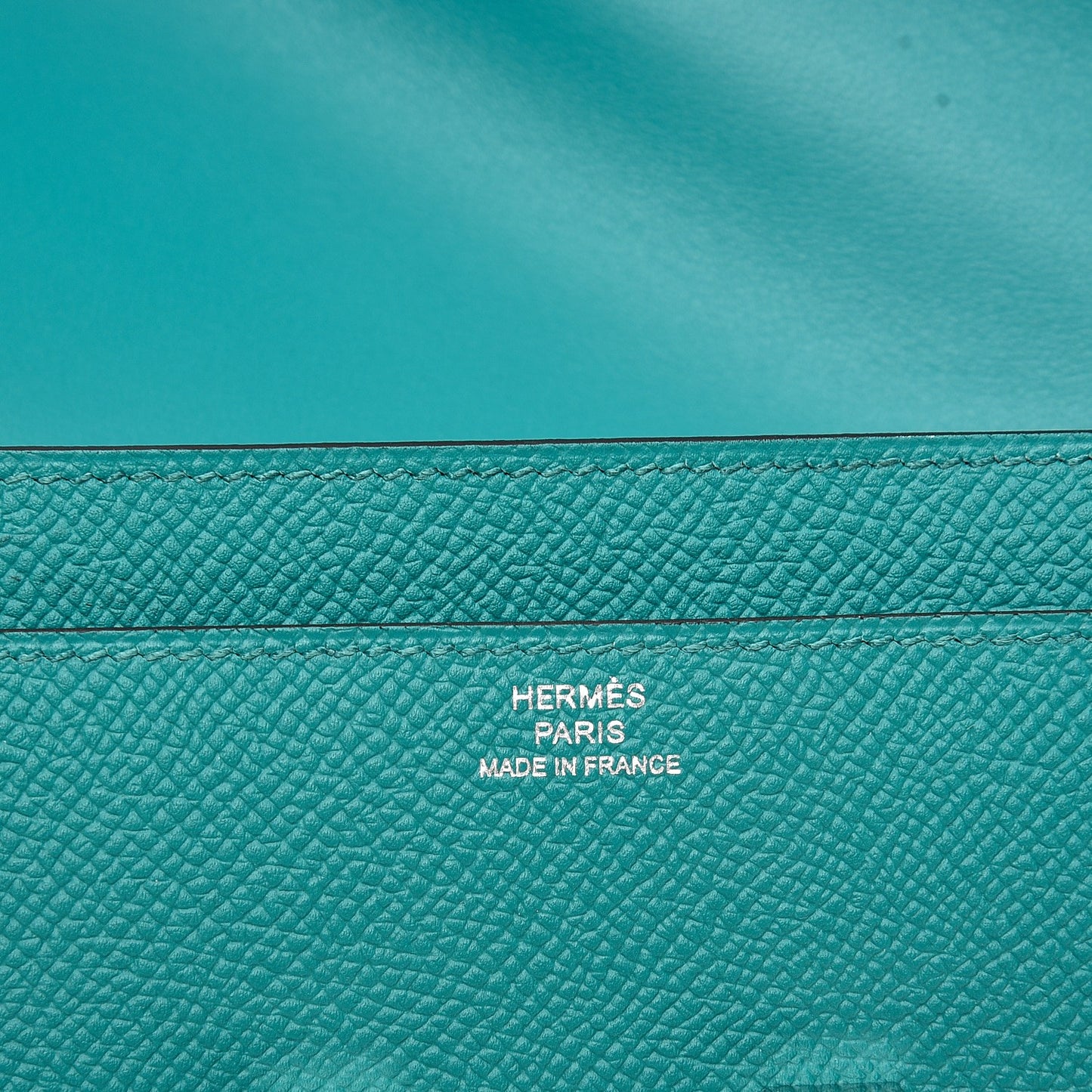 Epsom Constance Long Wallet Bleu Paon