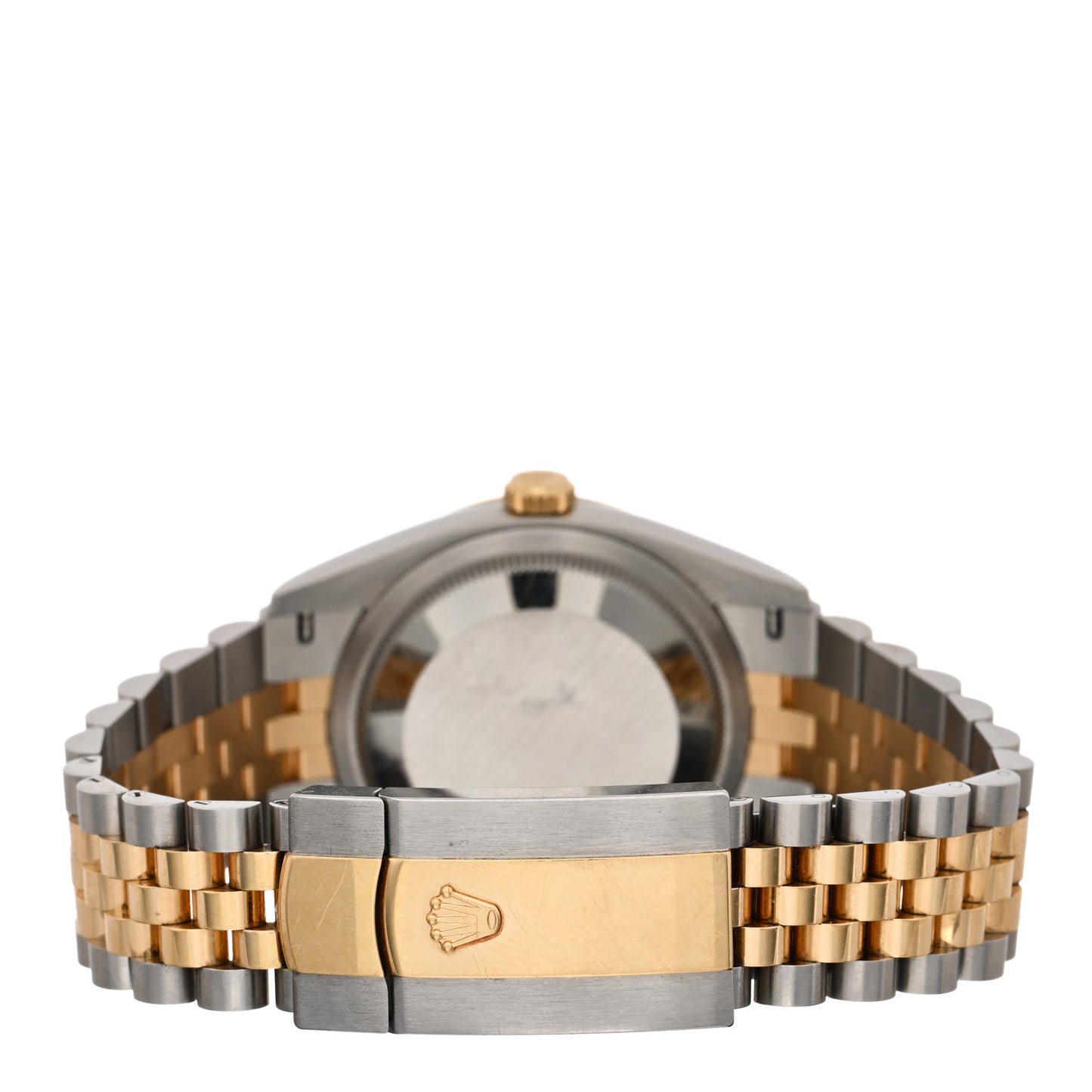 Stainless Steel 18K Yellow Gold Diamond 36mm Oyster Perpetual Datejust Watch Champagne 126233