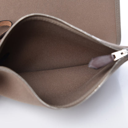 Hermes Toile Vache Hunter Herbag Zip 39 MM Etoupe Ebene 17 of 19