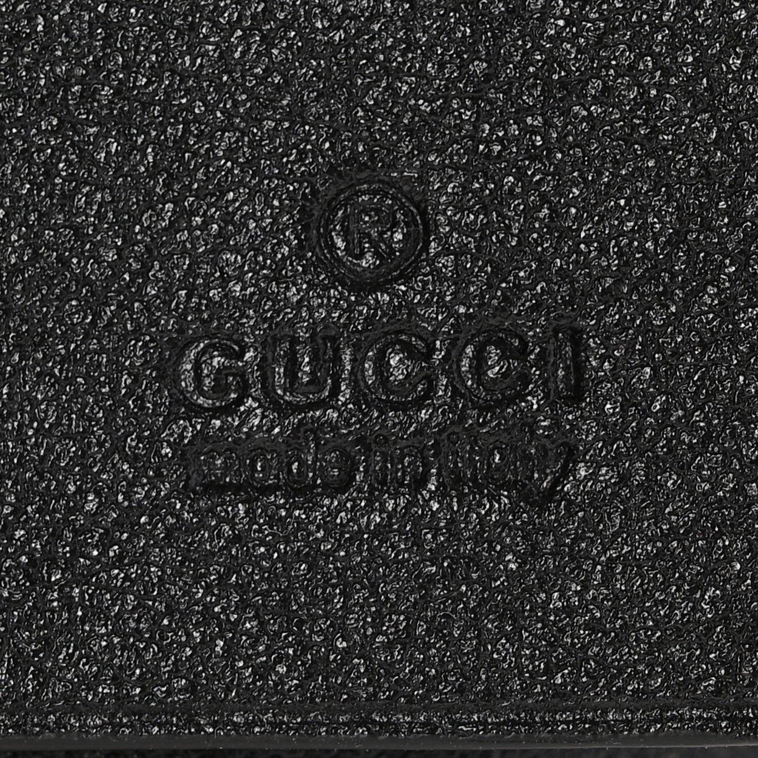 Gucci Wonka Grain Calfskin Diana 6 Key Holder Case Black 6 of 9