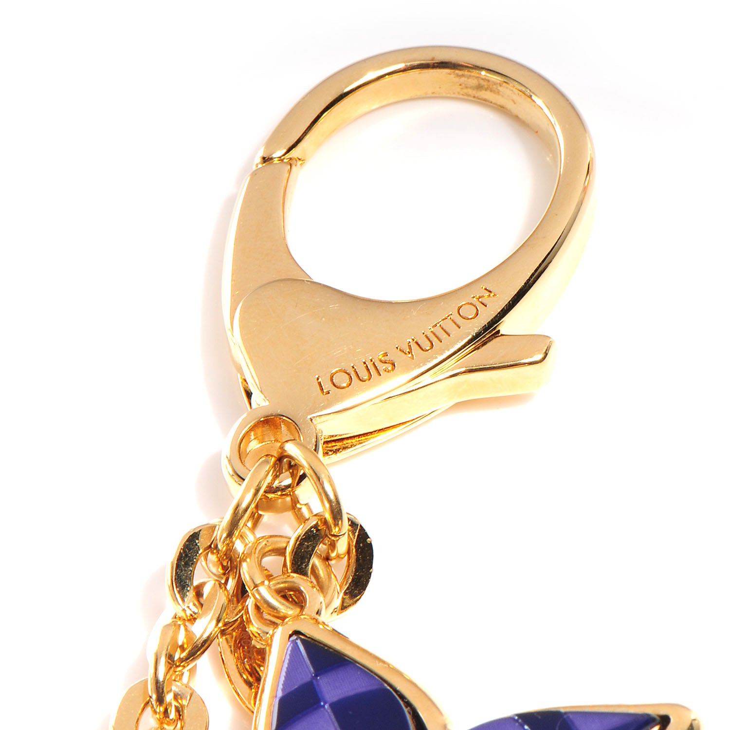 Louis Vuitton Mosaique Bag Charm Blue 6 of 6