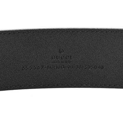 Gucci Selleria Calfskin G 40mm Belt 90 36 Black 5 of 7