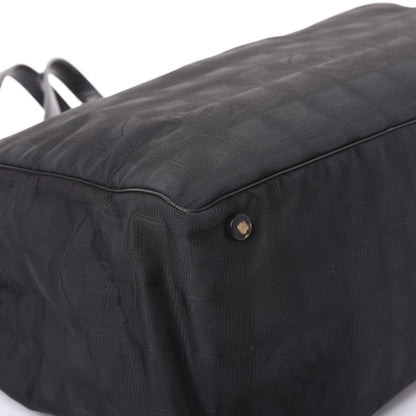 Chanel Nylon Large Travel Tote Black 7 of 12