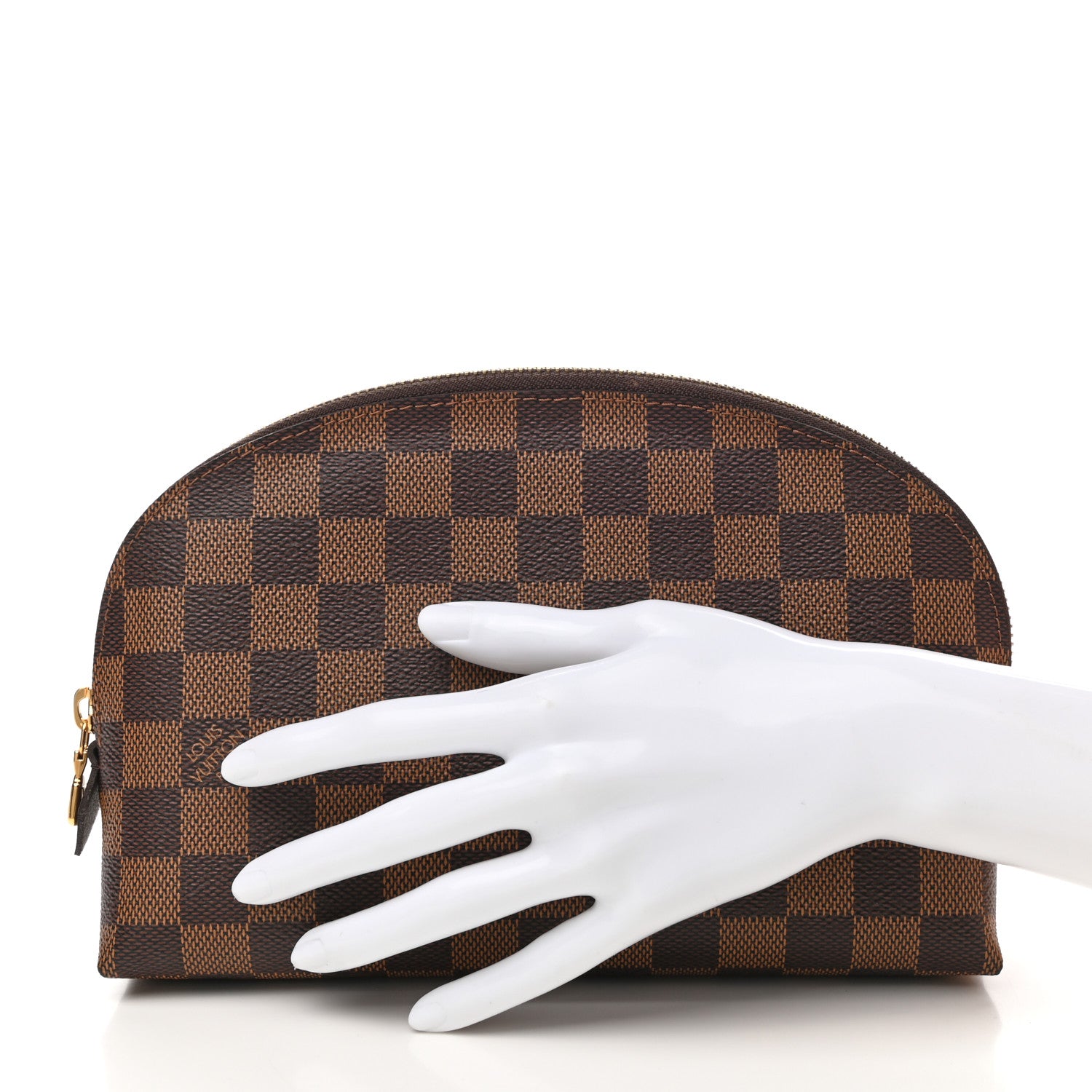 Louis Vuitton Damier Ebene Cosmetic Pouch GM 2 of 10