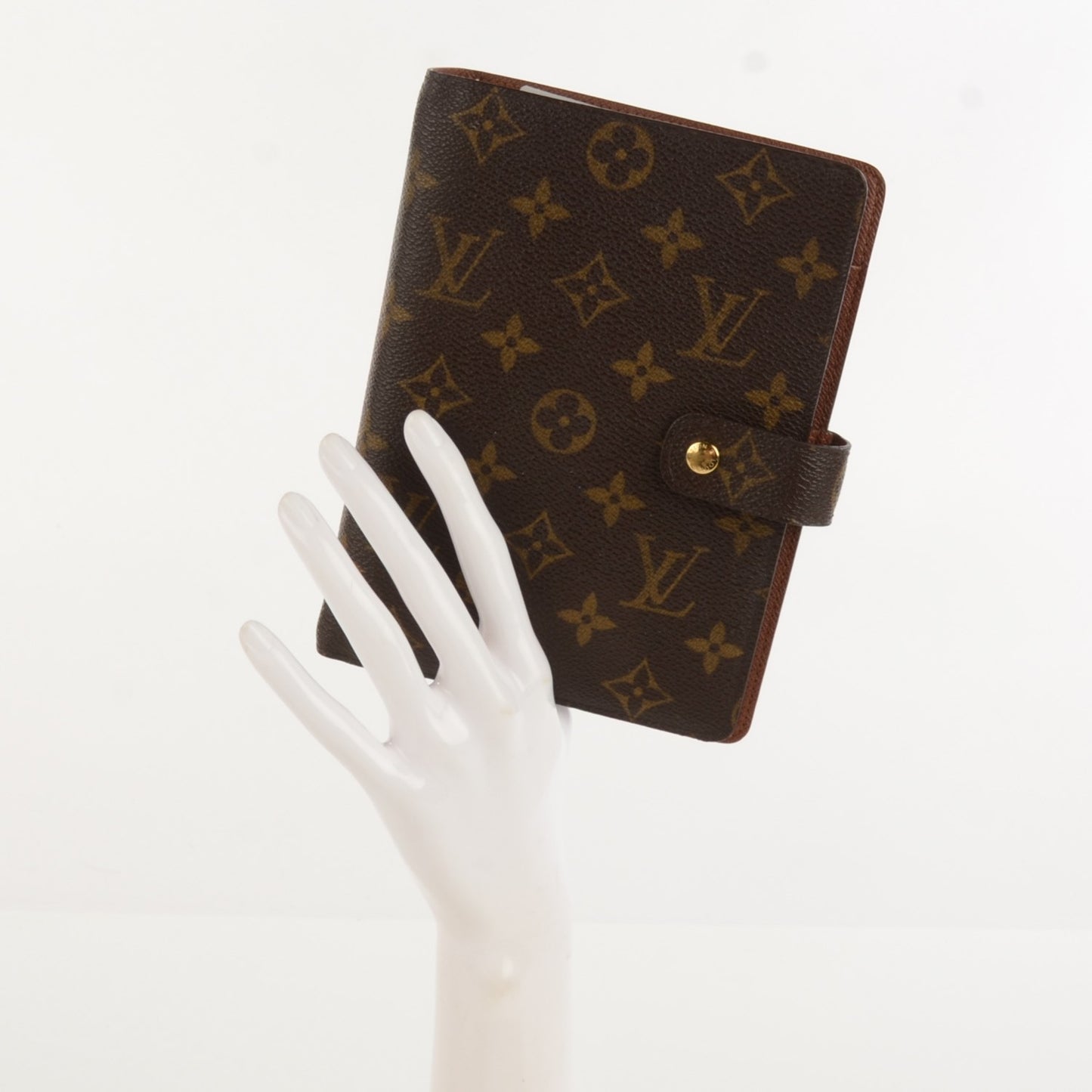 Monogram Medium Ring Agenda Cover