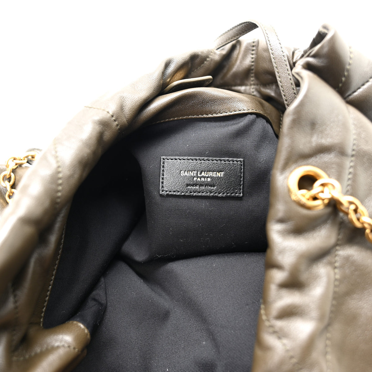 Lambskin Matelasse Monogram Large Jamie 4.3 Light Musk