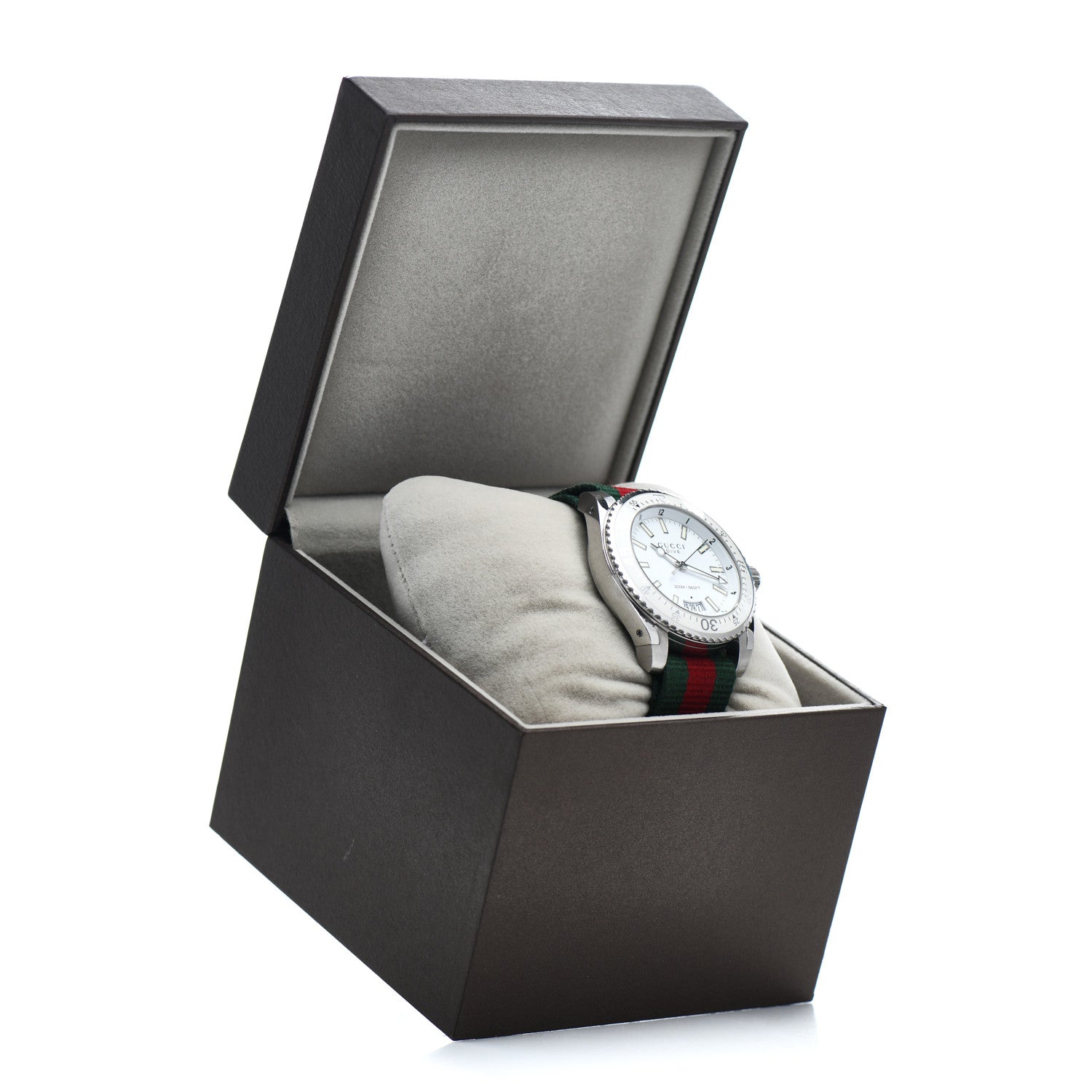 Gucci Stainless Steel Nylon 45mm Dive Quartz Watch 5 of 5