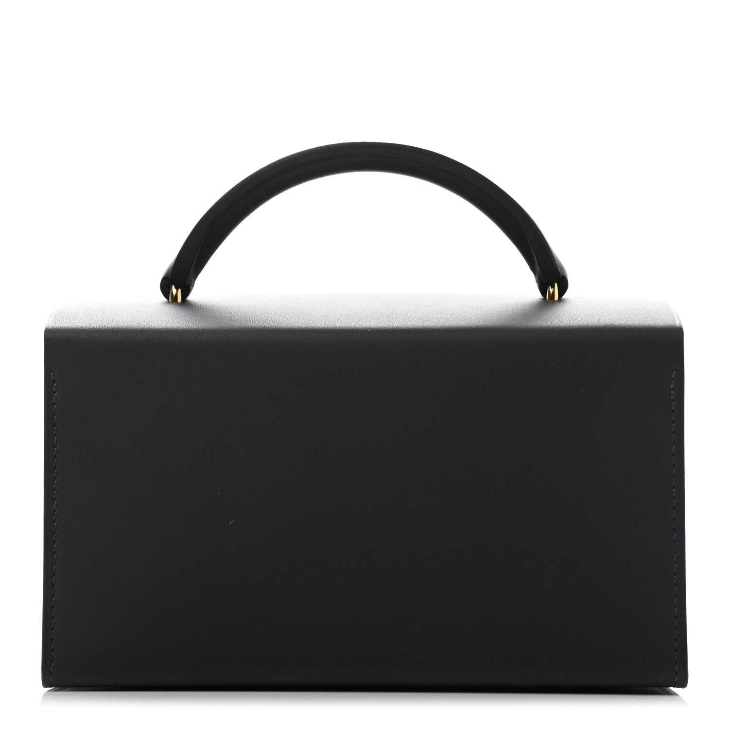 Hermes Vache Hunter Shiny Alligator Petit H Box Bag Bleu Marine Bleu Saphir 1 of 10