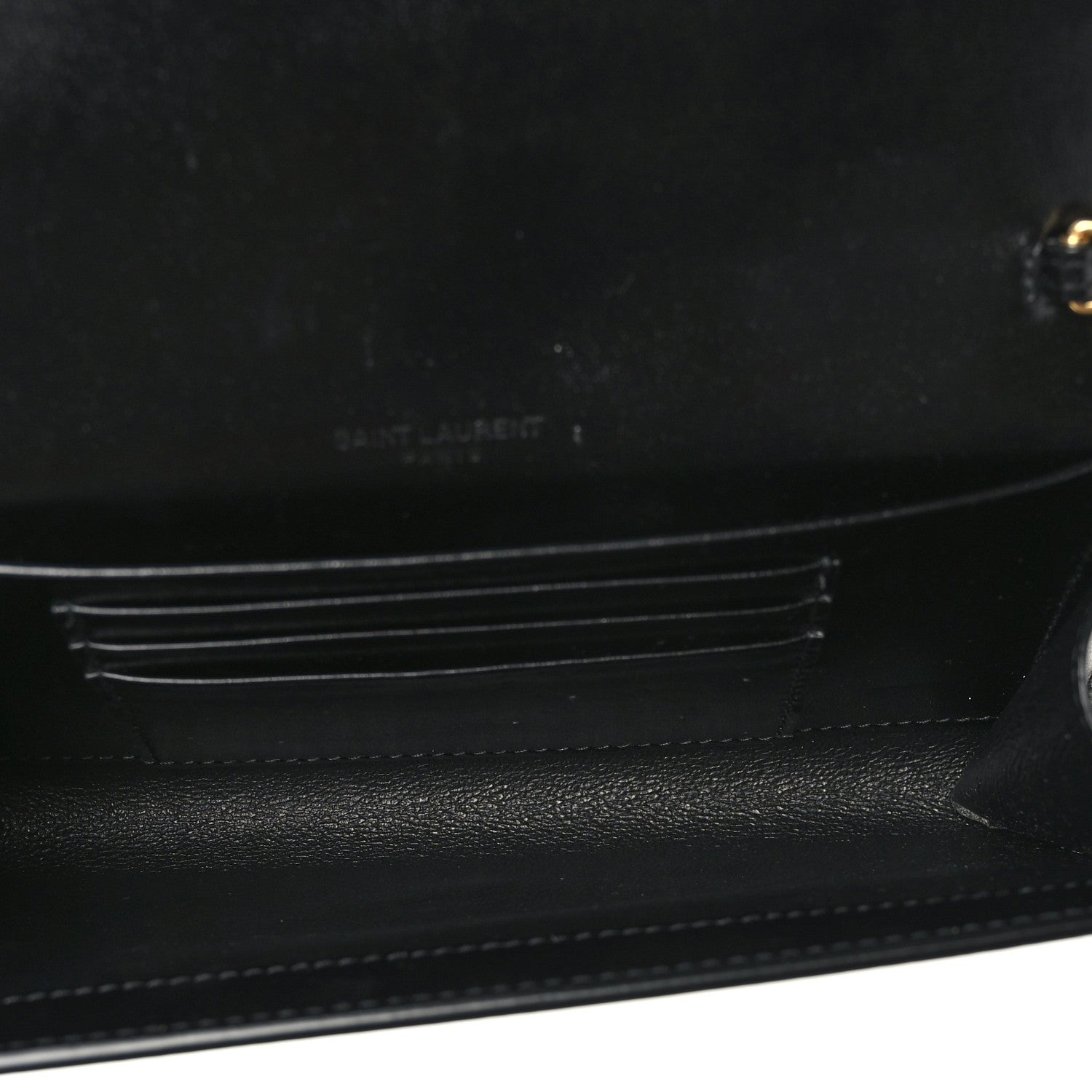 Saint Laurent Smooth Calfskin Mini Paris Bag Black 6 of 8