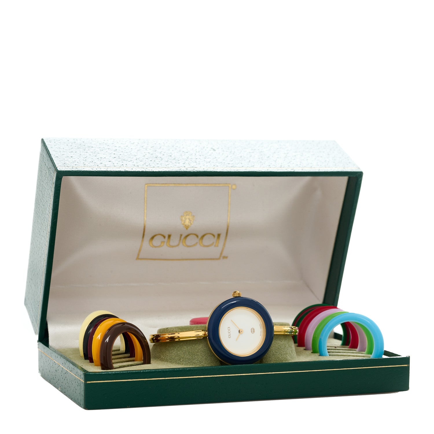 Gucci Stainless Steel 26mm Interchangeable Bezel Quartz Watch 5 of 5