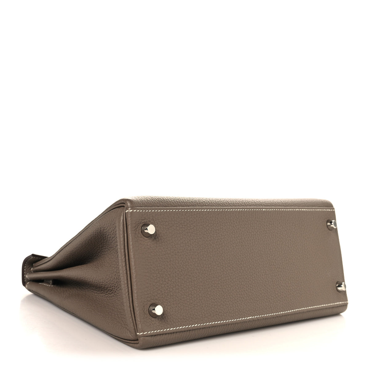 Hermes Togo Kelly Retourne 25 Etoupe 4 of 15