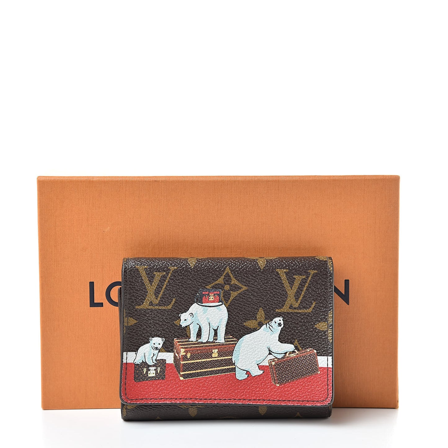 Monogram 2017 Christmas Animation Victorine Wallet