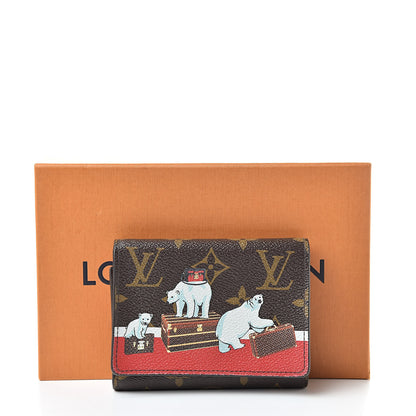 Louis Vuitton Monogram 2017 Christmas Animation Victorine Wallet 12 of 12