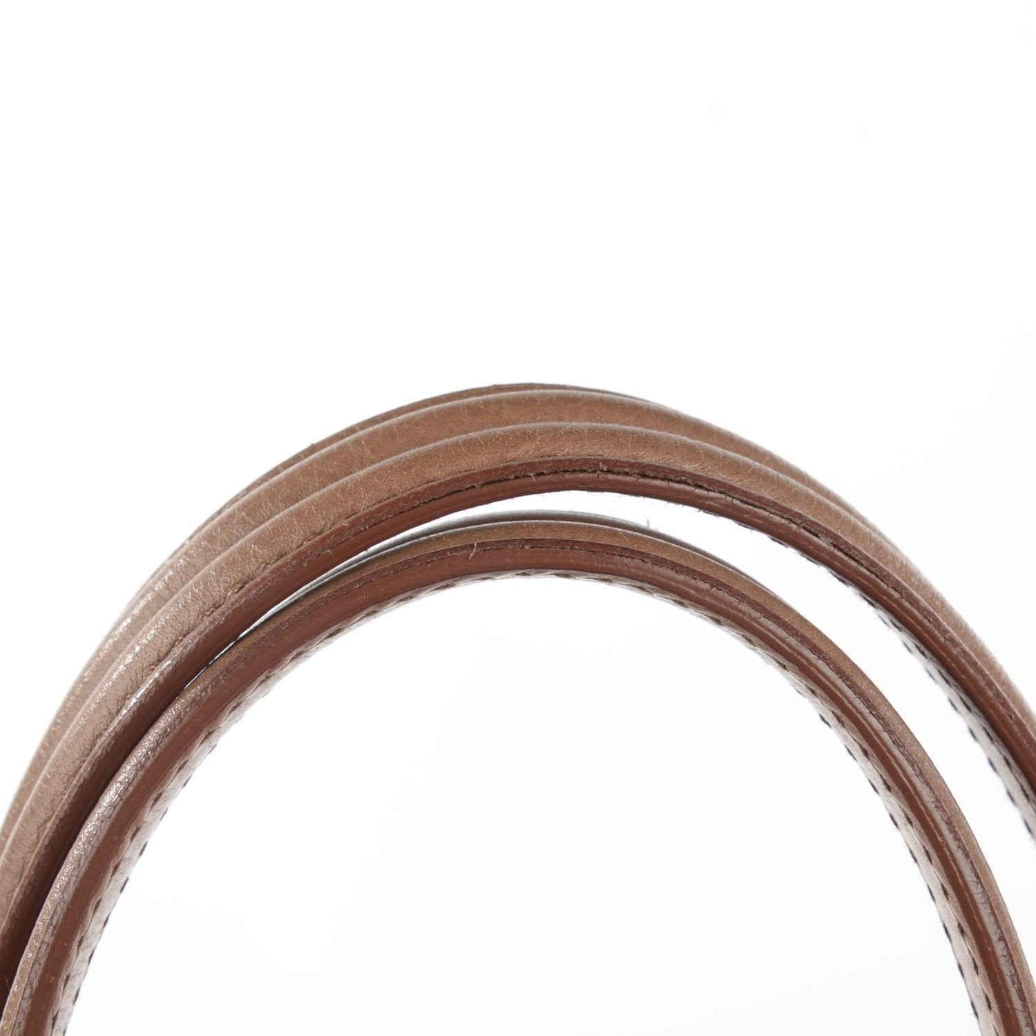 Saint Laurent Calfskin Large Vanity Bowler Camel 14 of 15