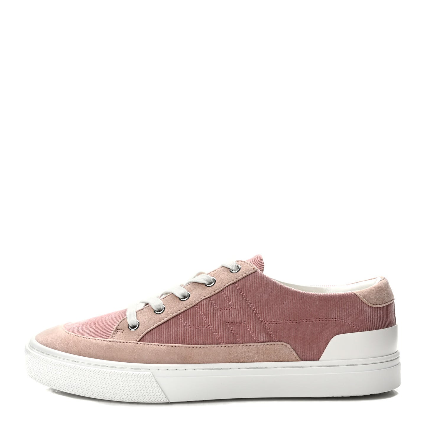 Chevre Velours Deep Sneakers 43 Rose Opaline