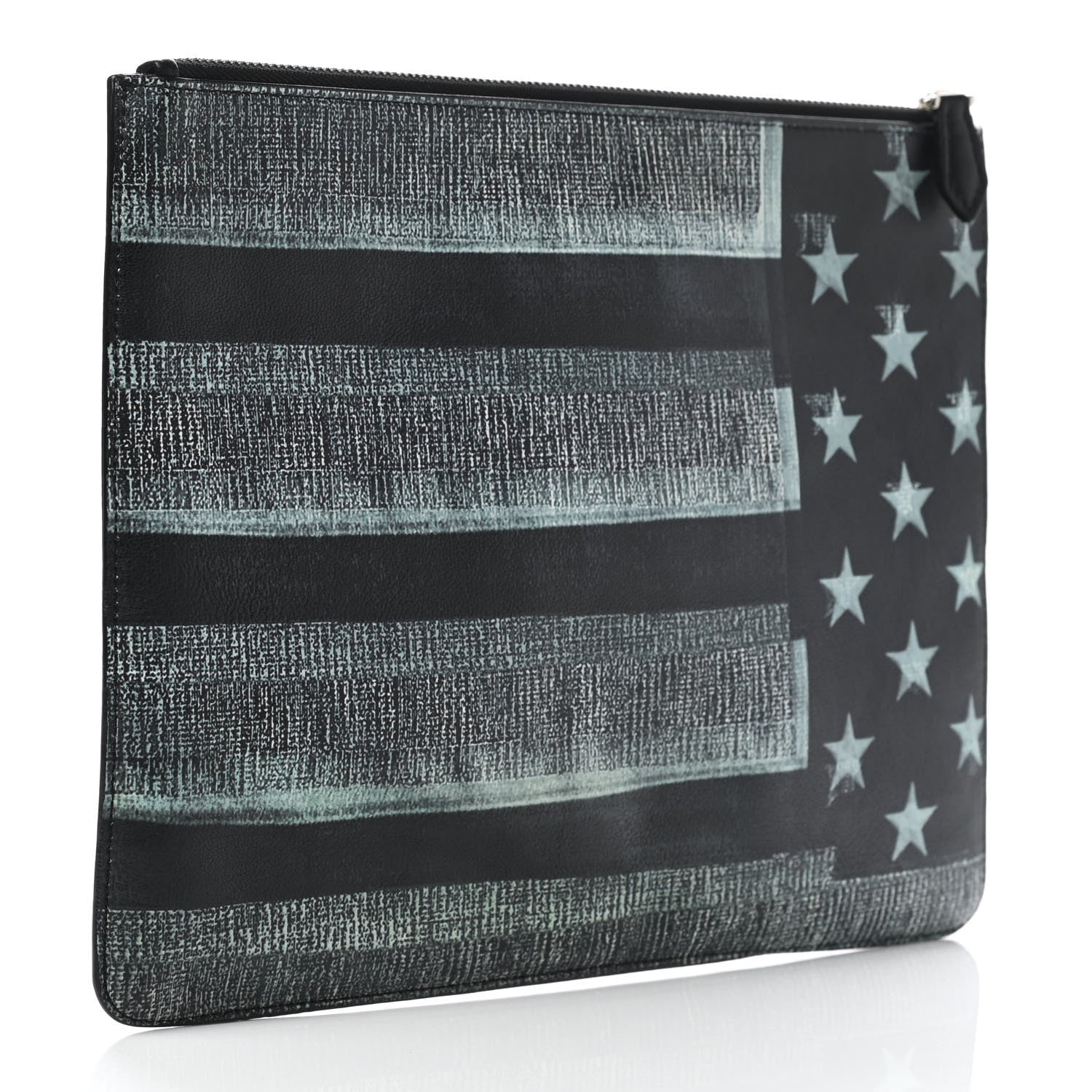 Givenchy Lambskin Flag Print Zip Pouch Multicolor 4 of 7