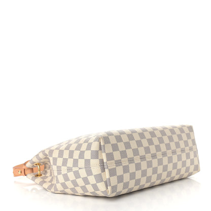 Louis Vuitton Damier Azur Graceful PM Rose Ballerine 4 of 11