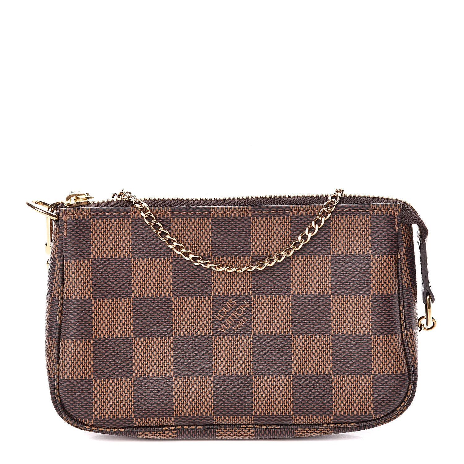 Louis Vuitton Damier Ebene Mini Pochette Accessories 1 of 10