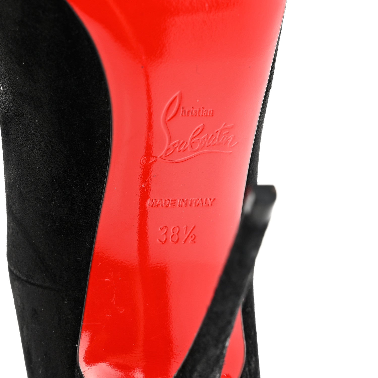 Christian Louboutin Suede So Kate 120 Pumps 38.5 Black 7 of 12