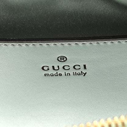 Gucci Iridescent Nappa Chevron Matelasse Small GG Marmont Chain Shoulder Bag Iridescent Salvy Green 6 of 9