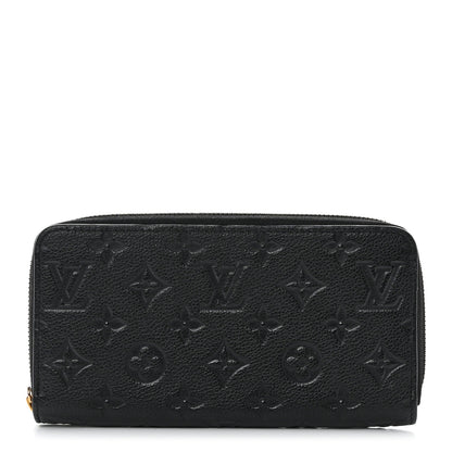 Louis Vuitton Empreinte Zippy Wallet Black 1 of 7