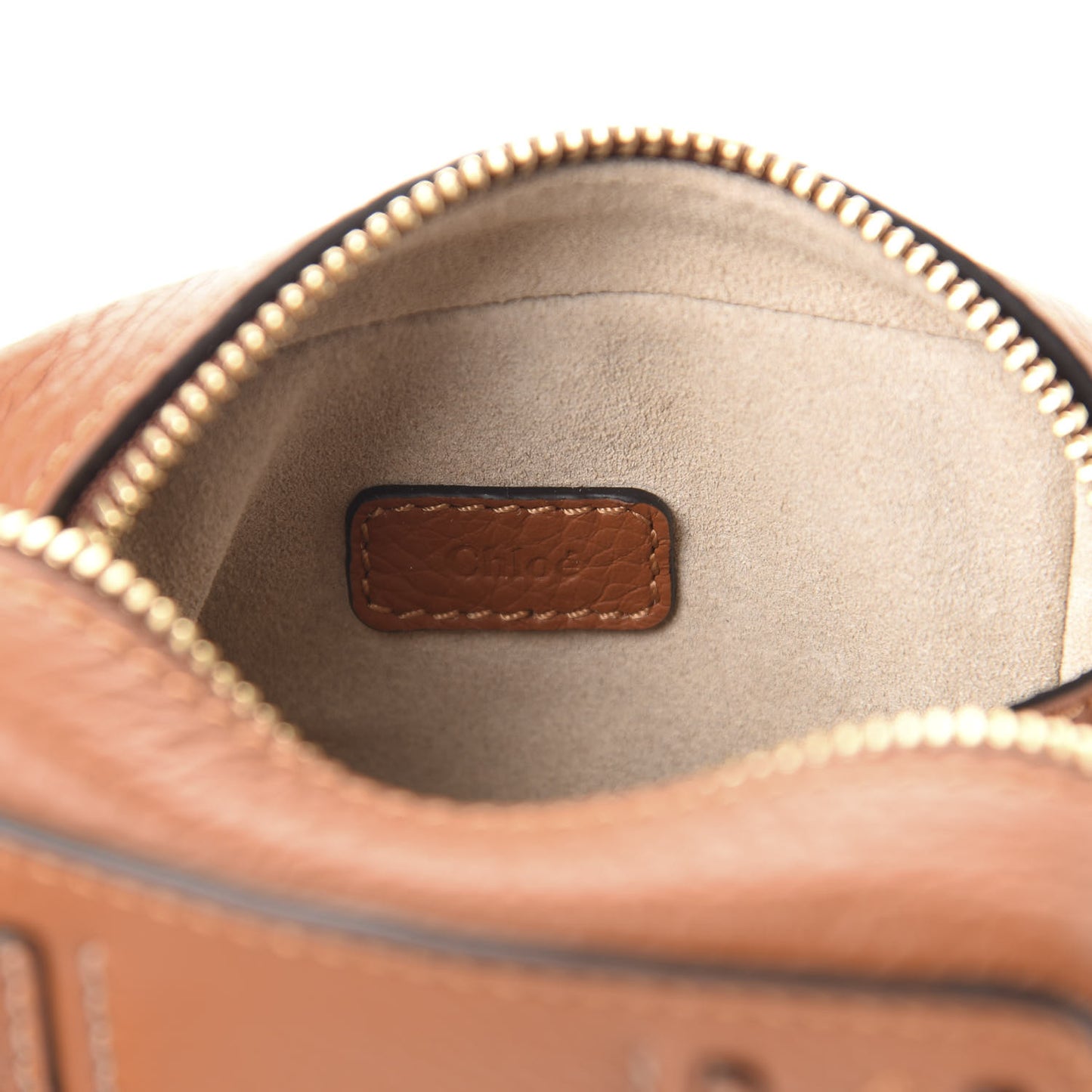 Calfskin Mini Marcie Crossbody Bag Tan