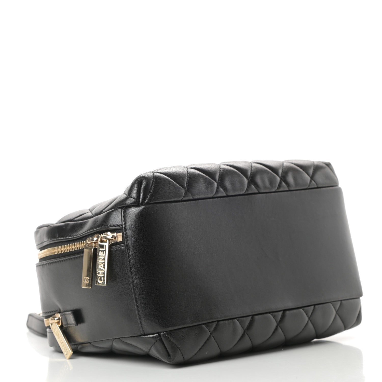 Chanel Lambskin Quilted Medium Trendy CC Bowling Bag Black 4 of 15