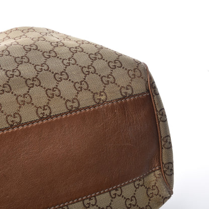 Gucci Metallic Monogram Large Sukey Tote Bronze 19 of 28