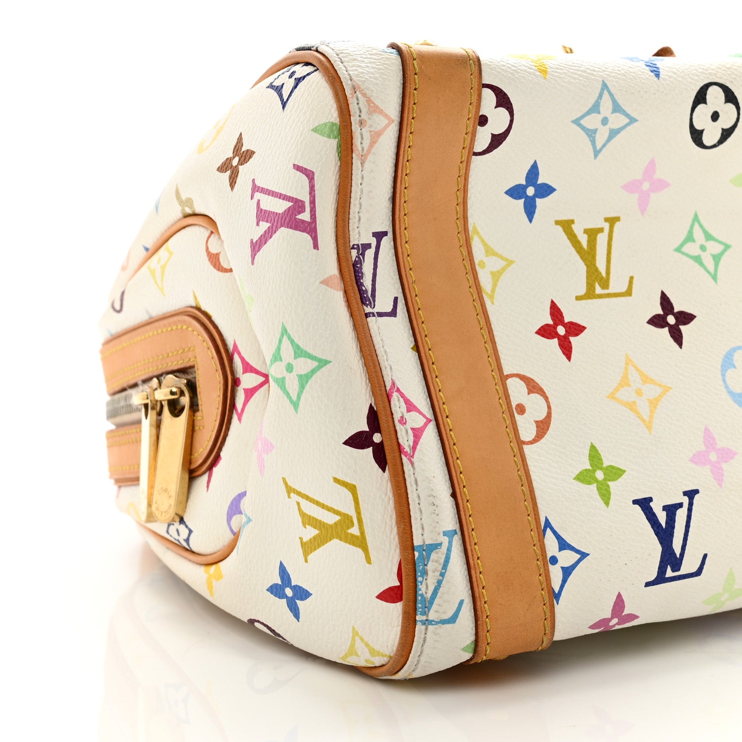 Louis Vuitton LOUIS VUITTON Monogram Multicolor Priscilla White 6 of 12