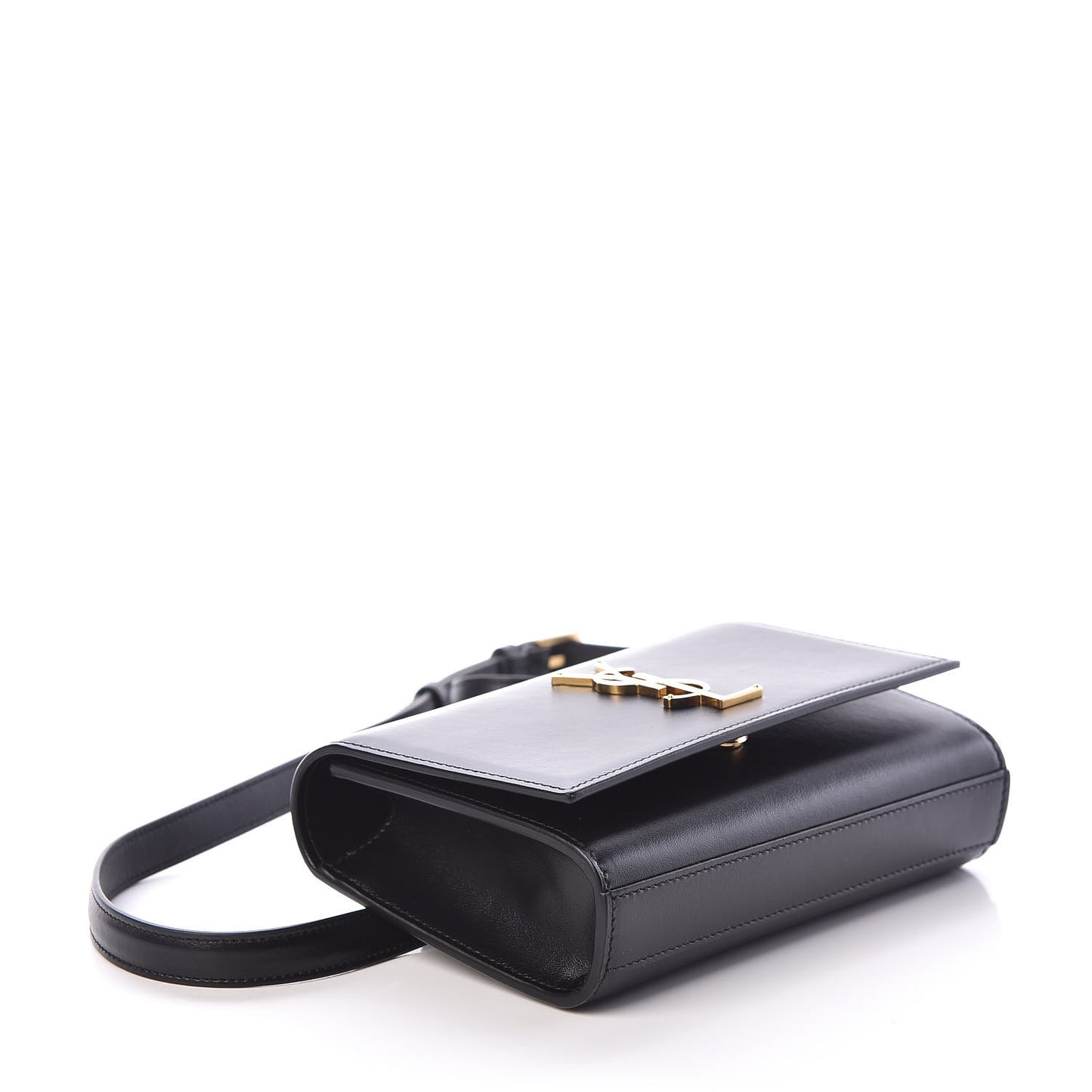 Smooth Calfskin Monogram Kate Belt Bag Black