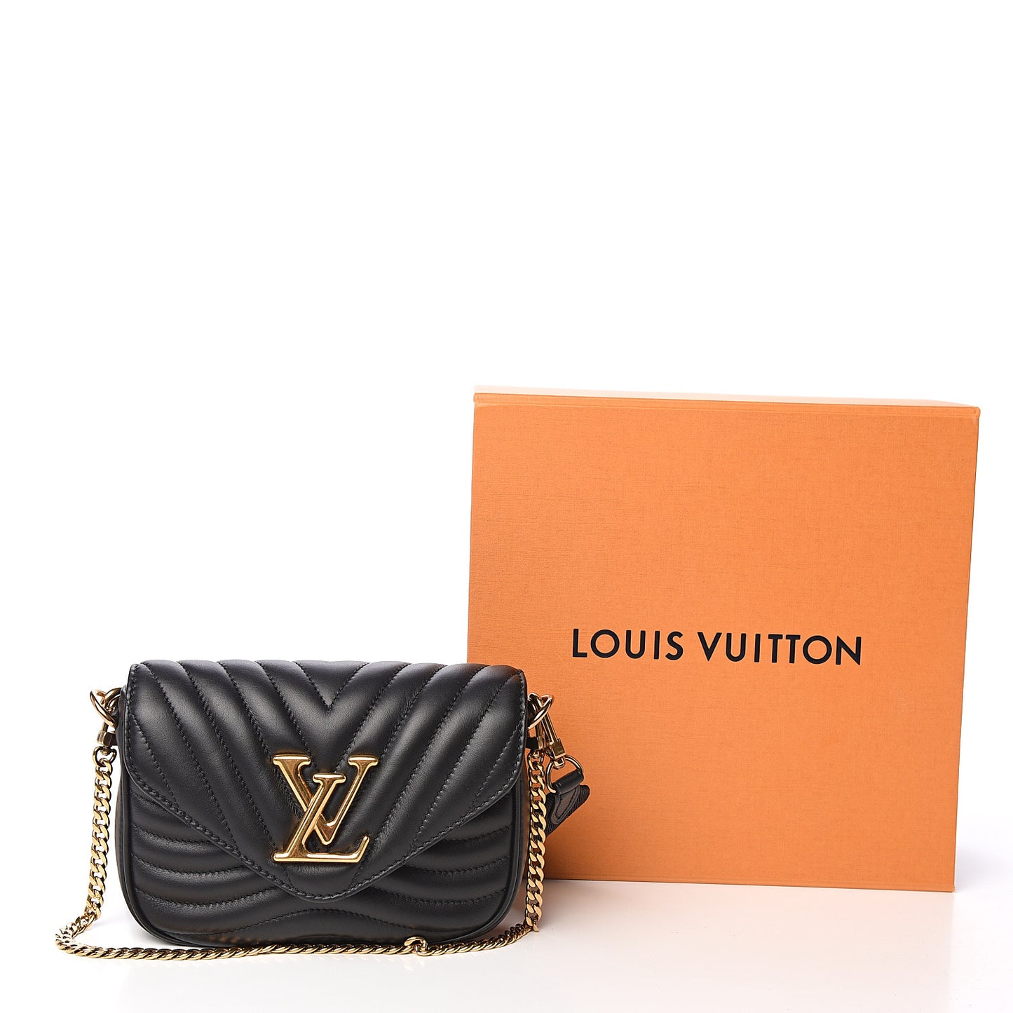 Calfskin New Wave Multi Pochette Black