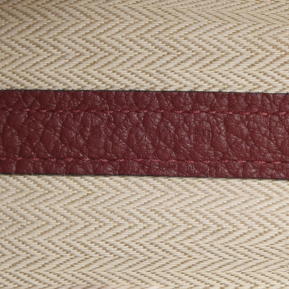 Hermes Vache Country Garden Party 30 TPM Rouge H 7 of 8