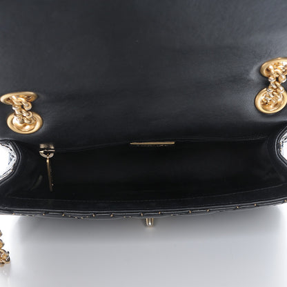 Chanel Lambskin Quilted Mini Studded Flap Black 5 of 8