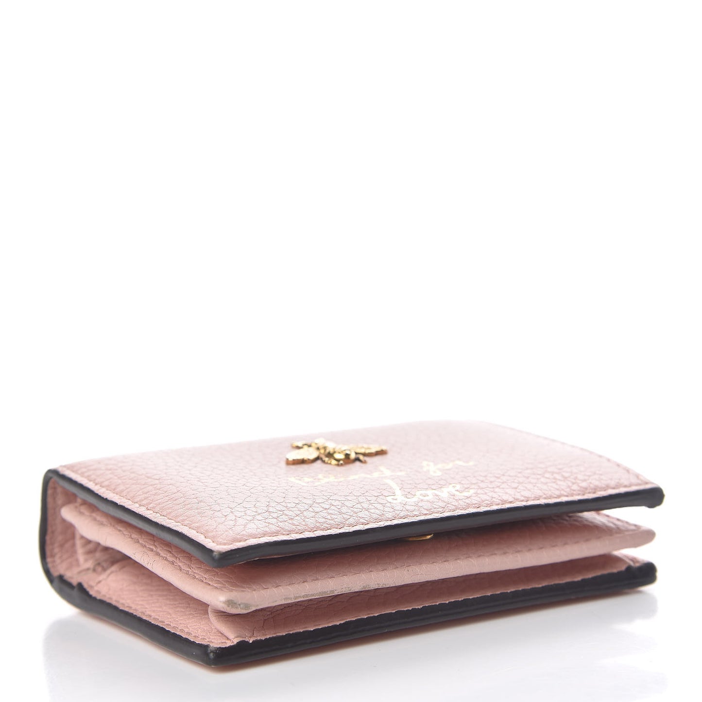 Cellarius Calfskin Blind for Love Animalier Card Case Perfect Pink
