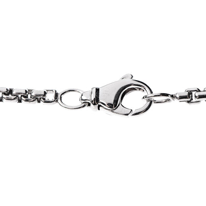 David Yurman Sterling Silver 18K Yellow Gold Amulet Vehicle Box Chain Necklace 4 of 5