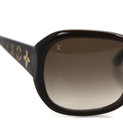 Louis Vuitton Acetate Obsession GM Sunglasses Z0459W Brown Glitter 7 of 8