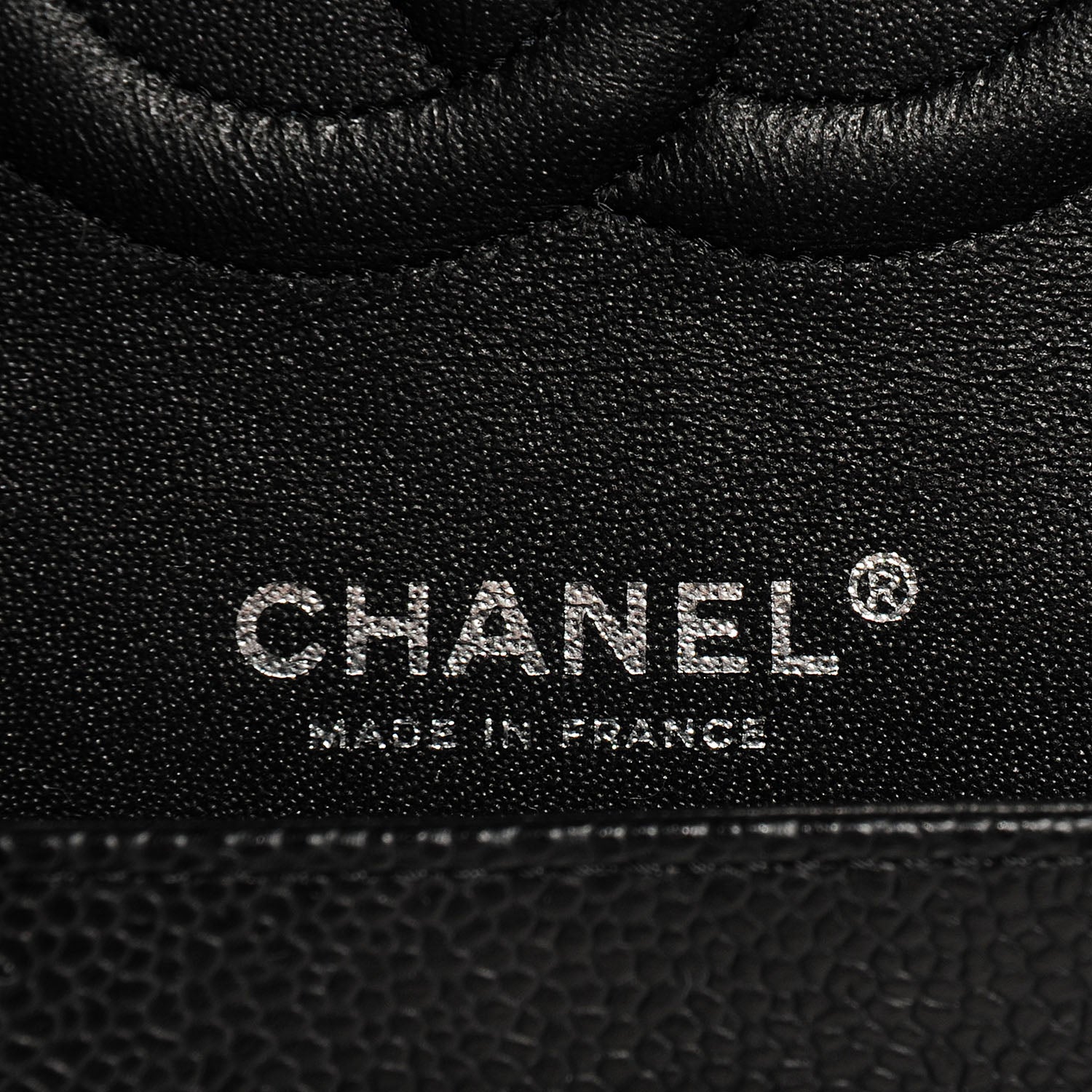 Chanel Caviar Quilted Medium Double Flap Black 8 of 9